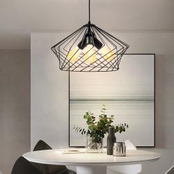 Люстра в стиле лофт MSK Electric Camelia NL 3329-3 подвесной светильник на три лампы