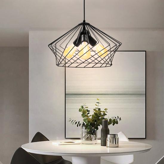 Люстра в стиле лофт MSK Electric Camelia NL 3329-3 подвесной светильник на три лампы