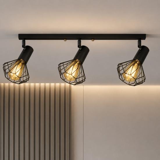 Світильник лофт MSK Electric Diadem настінно-стельовий NL 22151-3