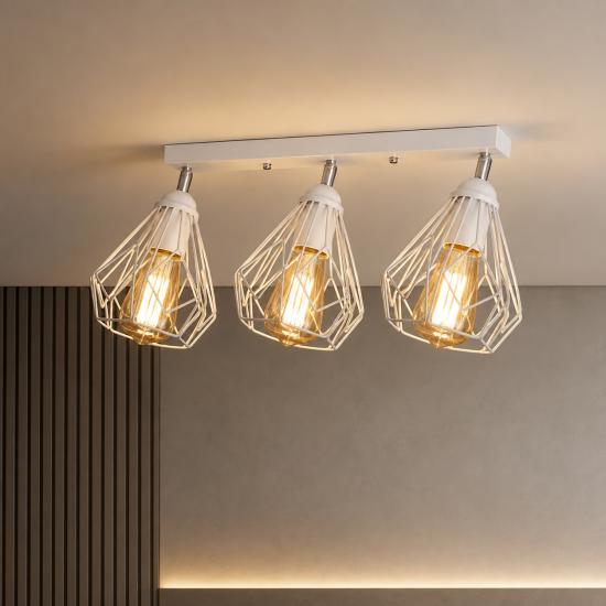 Светильник в стиле лофт MSK Electric Milan с поворотным механизмом NL 5381-3 W