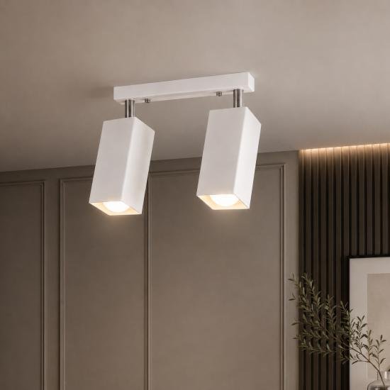 Світильник в стилі лофт MSK Electric Crocus спот з поворотним механізмом SQ 1105-2 W