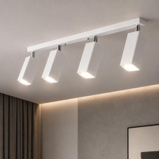 Світильник в стилі лофт MSK Electric Crocus спот з поворотним механізмом SQ 1105-4 W