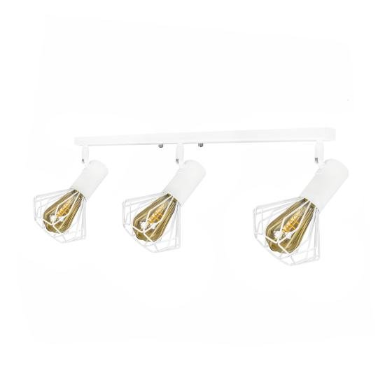 Светильник лофт MSK Electric Diadem настенно-потолочный NL 22151-3W белый