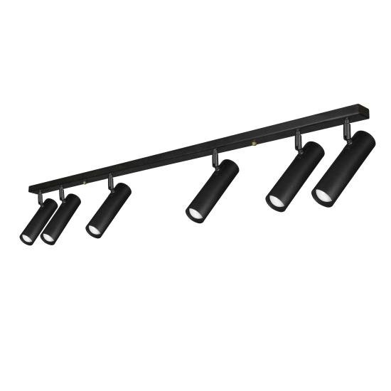 Світильник стельовий MSK Electric Telescope з повортними плафонами NL 22501-6 BK