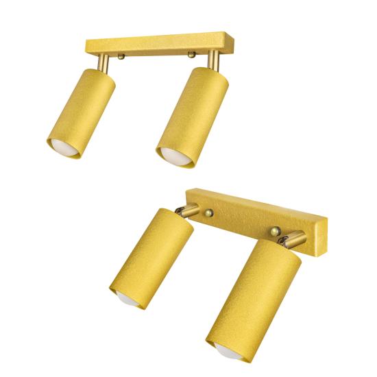 Светильник MSK Electric Tube спот с поворотными механизмами MR 1105-2  GD