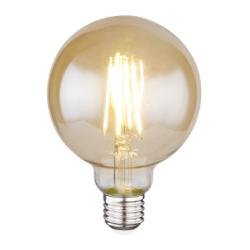 Винтажная лампа "Шар" Horoz Filament Rustic Globe-6 2200K