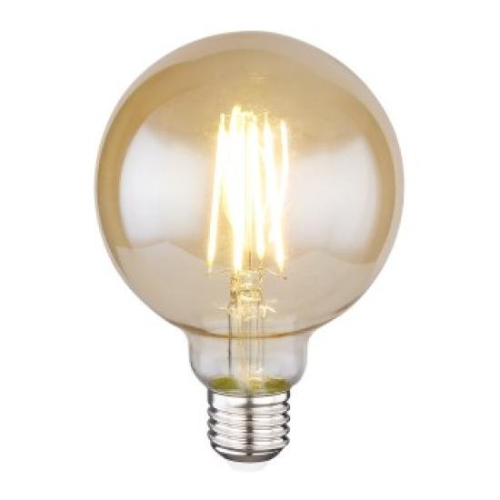 Вінтажна лампа "Шар" Horoz Filament Rustic Globe - 6 2200k