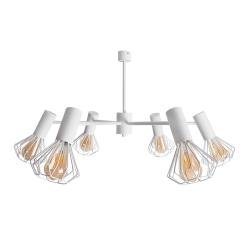 Люстра MSK Electric Diadem на шість плафонів NL 22152-6 WH