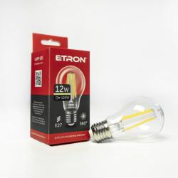 Вінтажна LED лампа 12w A60 4200k E27 ETRON Filament 1 - EFP - 106
