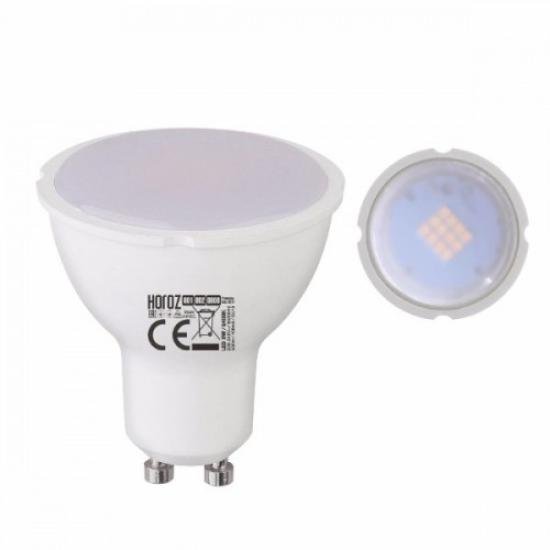 Світлодіодна лампа 8W 6400K GU10 Horoz Electric Plus-8
