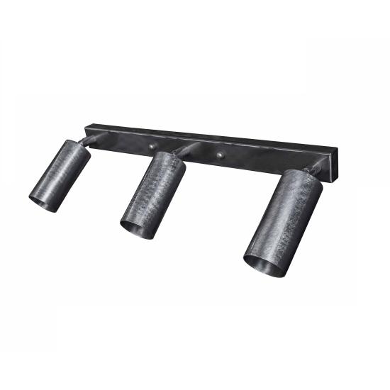 Світильник в стилі лофт MSK Electric Tube спот з поворотним механізмом NL 1105-3 SILVER