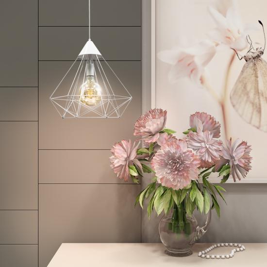 Світильник підвісний MSK Electric Crystal в стилі лофт NL 0541 W