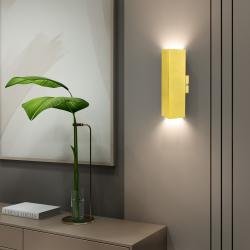 Светильник настенный MSK Electric Crocus бра под две лампы SQ 2206 MR+GD