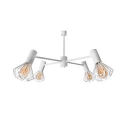 Люстра MSK Electric Diadem на чотири плафони NL 22152-4 WH