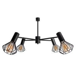 Люстра MSK Electric Diadem на чотири плафона NL 22152-4 BK
