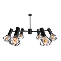 Люстра MSK Electric Diadem на шість плафонів NL 22152-6 BK