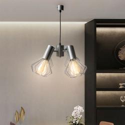 Люстра підвісна MSK Electric Diadem на чотири плафони Е27 NL 22153-4 CR хром