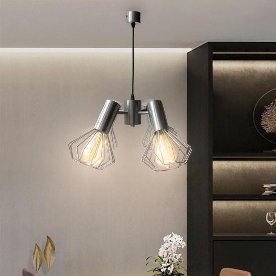 Люстра подвесная MSK Electric Diadem на четыре плафона Е27 NL 22153-4 CR хром