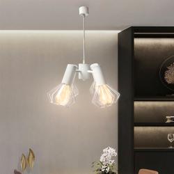 Люстра підвісна MSK Electric Diadem на чотири плафони Е27 NL 22153-4 WH