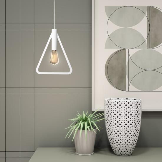 Светильник подвесной MSK Electric Asket под лампу Е27 NL 2733 WH белый