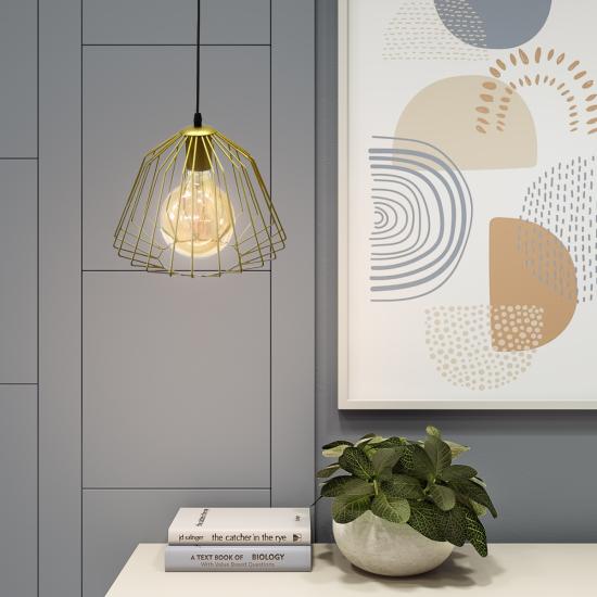 Светильник подвесной в стиле лофт MSK Electric Lattice NL 2724 G