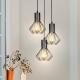 Светильник лофт MSK Electric Diadem подвесной на круглом основании NL 2215-3R