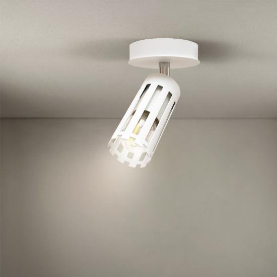 Светильник настенный-потолочный MSK Electric Teramo спот поворотный NL 18050-1 WH