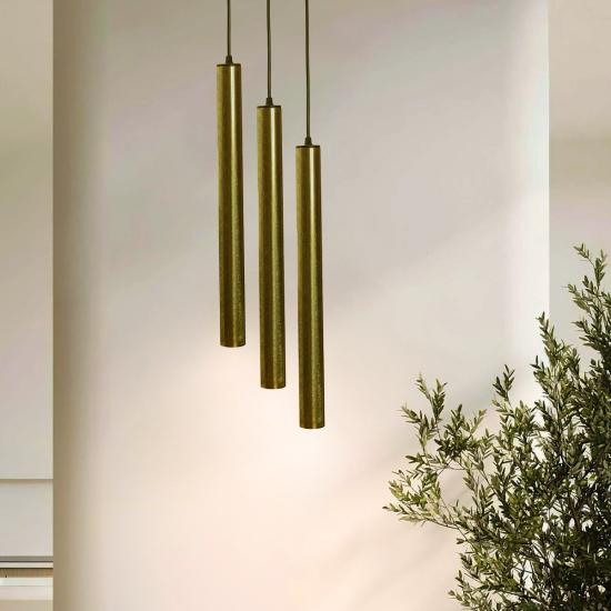 Светильник MSK Electric Elegant подвесной на круглой основе NL 4045-3R BN