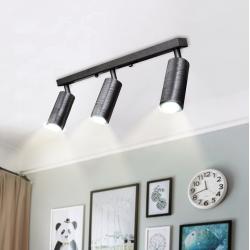 Светильник в стиле лофт MSK Electric Tube спот с поворотным механизмом NL 1105-3 SILVER