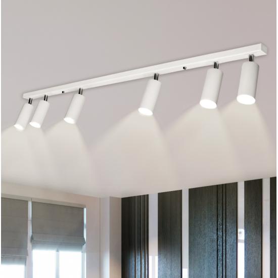 Люстра стельова MSK Electric Tube спот з поворотним механізмом NL 1105-6 W