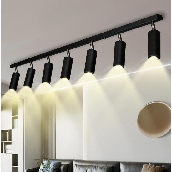 Люстра в стилі лофт MSK Electric Tube спот з поворотним механізмом NL 1105-7