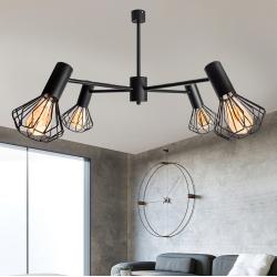 Люстра MSK Electric Diadem на чотири плафона NL 22152-4 BK