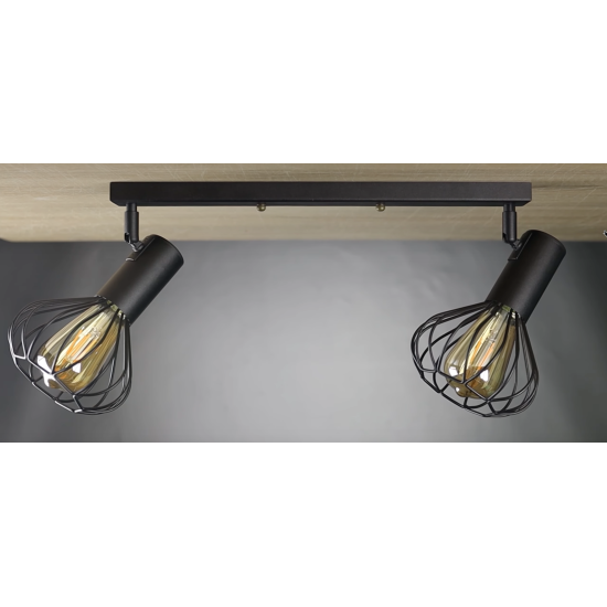 Светильник лофт настенно-потолочный MSK Electric Lotus NL 14151-2