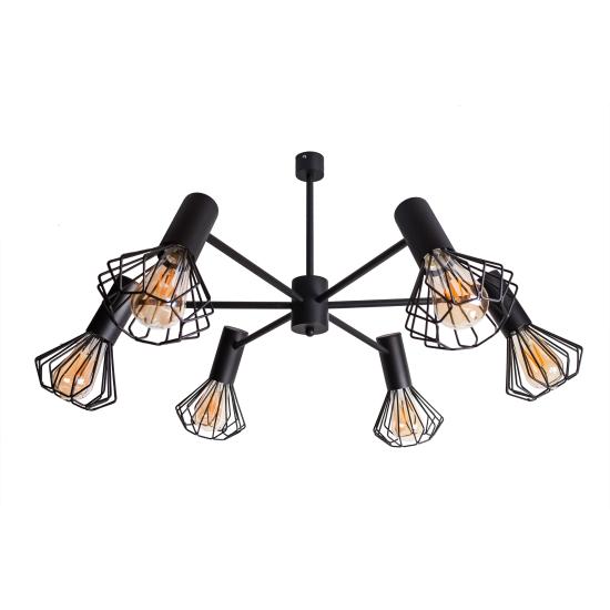 Люстра MSK Electric Diadem на шість плафонів NL 22152-6 BK