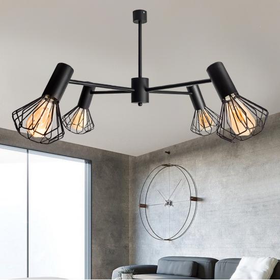 Люстра MSK Electric Diadem на чотири плафона NL 22152-4 BK