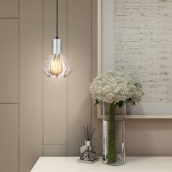 Світильник лофт MSK Electric Diadem підвісний хром NL 2215 CR