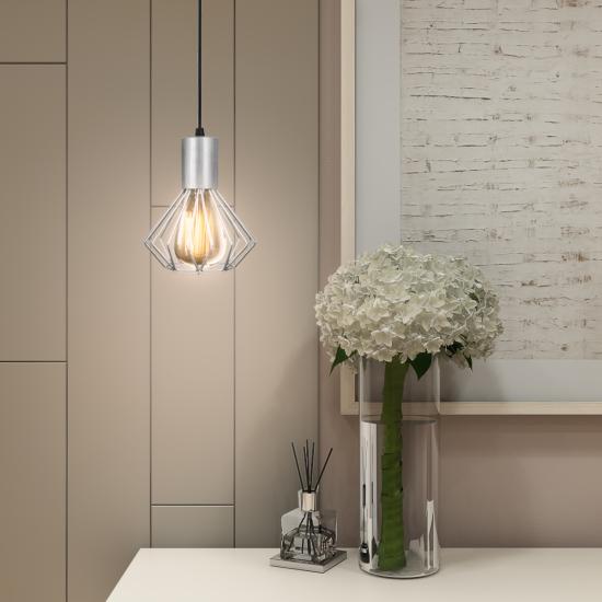 Світильник лофт MSK Electric Diadem підвісний хром NL 2215 CR