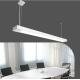 Светильник подвесной линейный 125см MSK Electric Office под две led лампы G-13 SL-120-2T8 WH