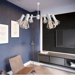 Люстра MSK Electric Diadem на шесть плафонов NL 22152-6 WH