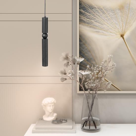 Светильник подвесной MSK Electric Antique NL 40500 BK+BK