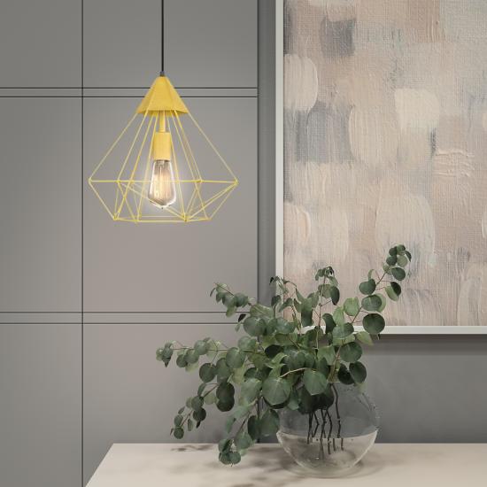 Светильник подвесной MSK Electric Crystal в стиле лофт MR 0538 GD