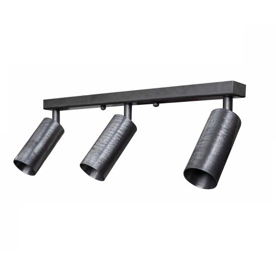 Світильник в стилі лофт MSK Electric Tube спот з поворотним механізмом NL 1105-3 SILVER